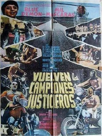Movie poster for The Champions Five Supermen (1972)