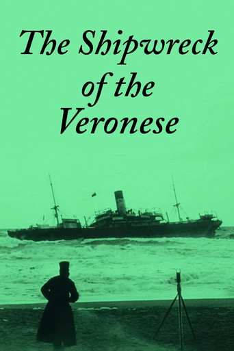 Movie poster for The Shipwreck of the Veronese (1913)