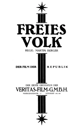 Movie poster for Freies Volk (1925)