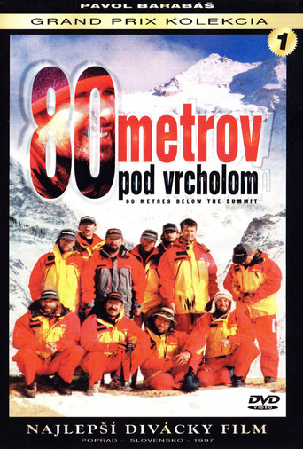 Movie poster for 80 Meters Below the Summit (1997)