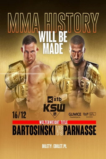 Movie poster for KSW 89: Bartosinski vs. Parnasse (2023)