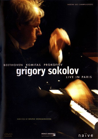 Movie poster for Grigory Sokolov - Live in Paris (2002)