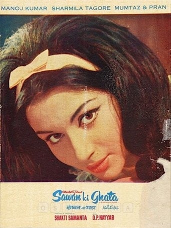 Movie poster for Sawan Ki Ghata (1966)