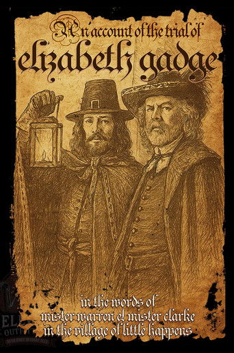 The Trial of Elizabeth Gadge poster