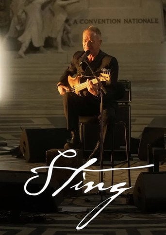 Movie poster for Sting at the Pantheon in Paris - 50 Years of FIP Radio (2021)