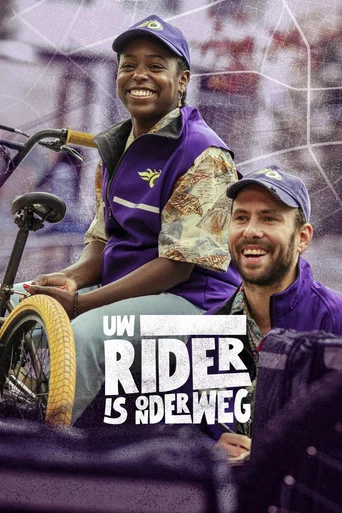 Series poster for Uw rider is onderweg (2023)