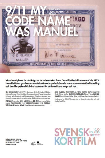 Movie poster for 9/11 My Code Name Was Manuel (2012)
