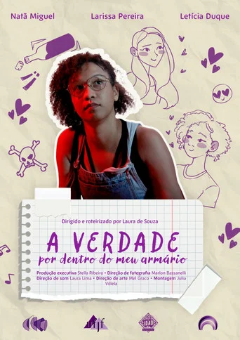 Movie poster for A verdade por dentro do meu armário (2023)