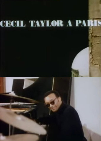 Movie poster for The Great Rehearsals: Cecil Taylor in Paris (1968)
