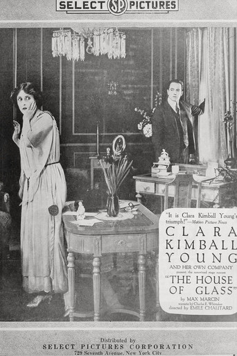 Movie poster for The House of Glass (1918)
