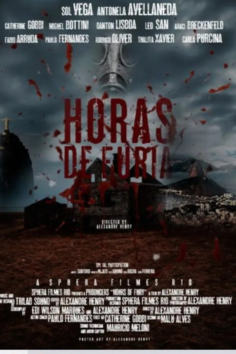 Movie poster for Horas de Fúria (2023)