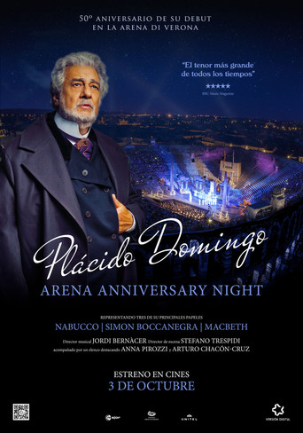 Movie poster for Plácido Domingo: 50th Anniversary Concert (2019)