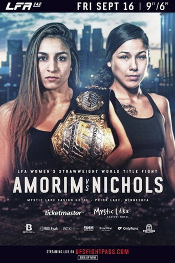Movie poster for LFA 142: Amorim vs. Nichols (2022)