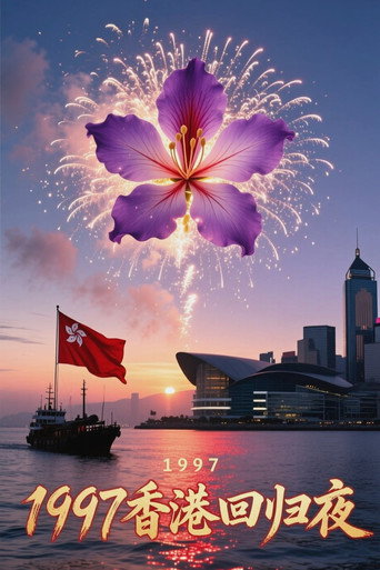 Movie poster for 香港回归 (1997)