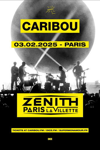 Movie poster for Caribou - Zénith Paris - La Villette - ARTE Concert (2025)