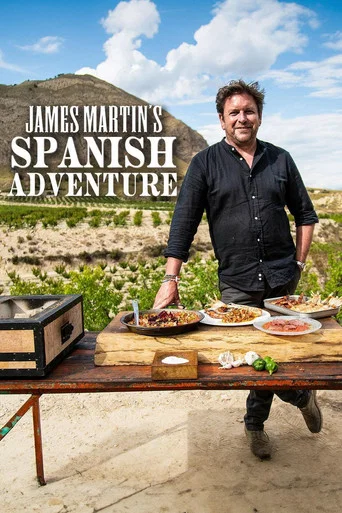 Series poster for James Martin's Spanish Adventure (2023)