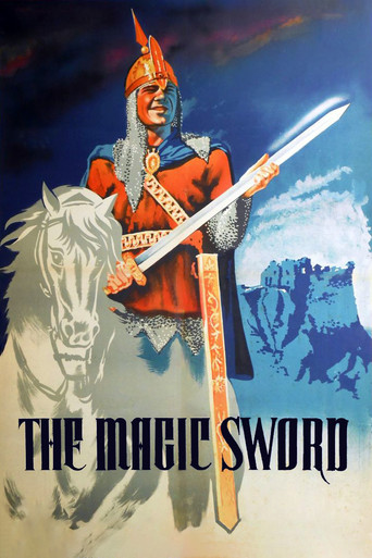 Movie poster for The Magic Sword (1950)