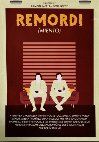 Movie poster for REMORDI(𝘮𝘪𝘦𝘯𝘵𝘰) (2023)