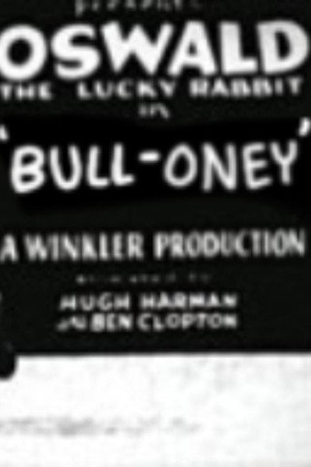 Movie poster for Bull-Oney (1928)