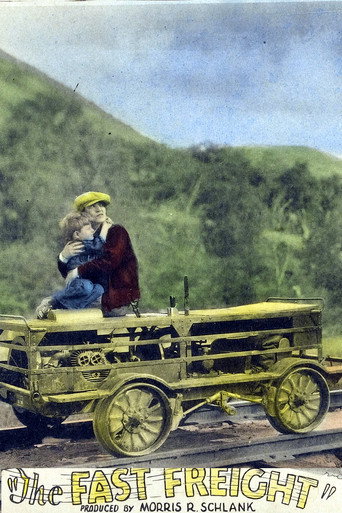 Movie poster for The Fast Freight (1925)