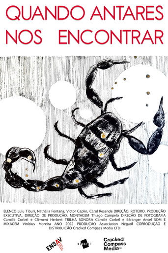 Movie poster for Quando Antares nos encontrar (2022)