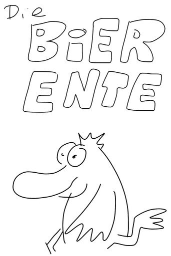 Movie poster for Die Bierente (2024)