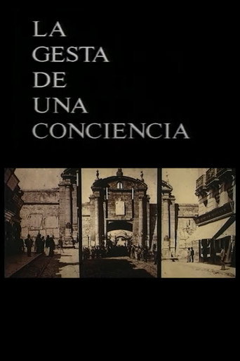 Movie poster for La gesta de una conciencia (1985)
