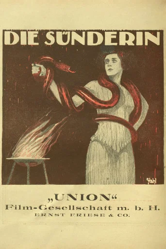 Movie poster for Die Sünderin (1919)