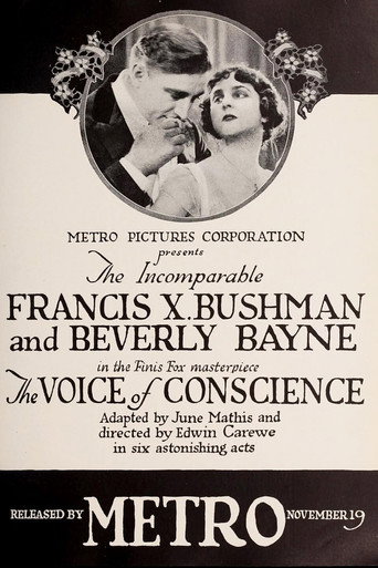 Movie poster for The Voice of Conscience (1917)