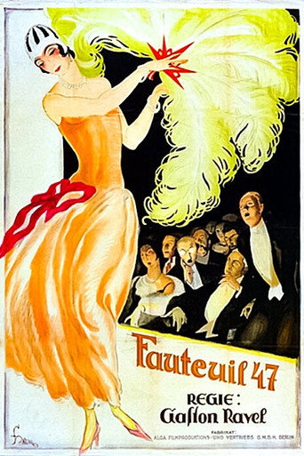 Movie poster for Le Fauteuil 47 (1926)