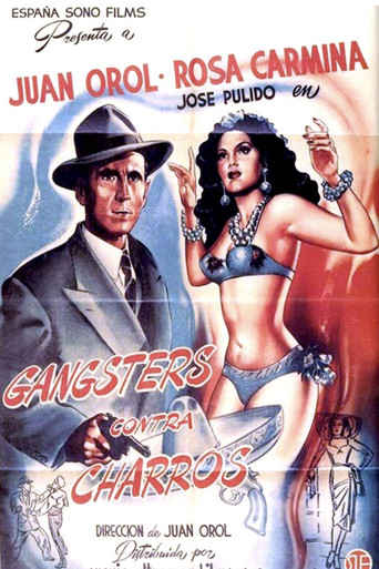 Movie poster for Gangsters Versus Cowboys (1947)