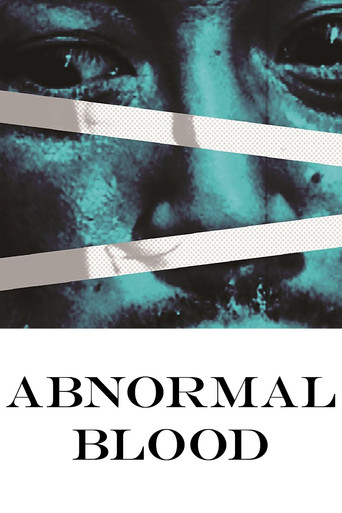 Movie poster for Abnormal Blood (1967)
