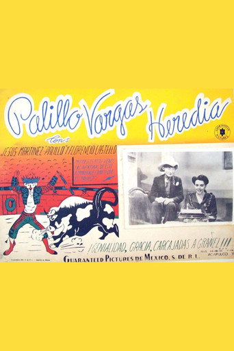 Movie poster for Palillo Vargas Heredia (1945)