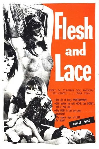Movie poster for Flesh and Lace (1965)