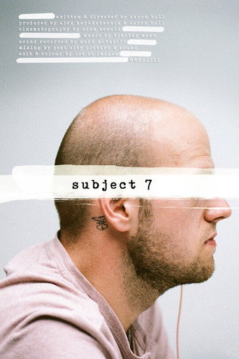 Movie poster for Subject 7 (2024)
