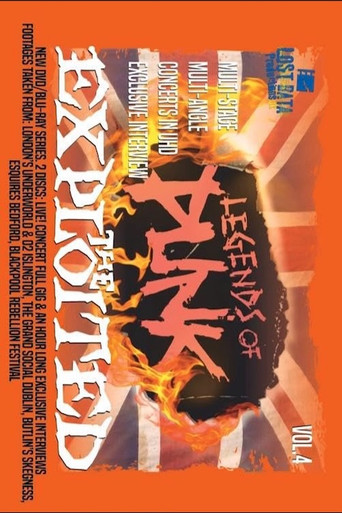 The Exploited: Legends of Punk V.4 poster