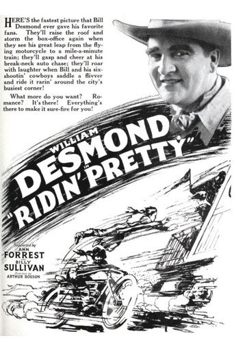 Movie poster for Ridin' Pretty (1925)