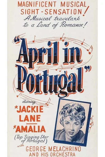 Movie poster for April in Portugal (1956)