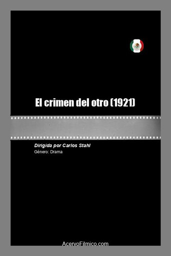 Movie poster for El crimen del otro (1921)