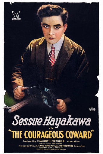 Movie poster for The Courageous Coward (1919)