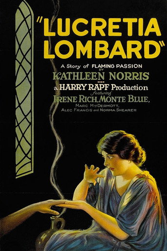 Movie poster for Lucretia Lombard (1923)