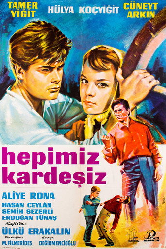 Movie poster for Hepimiz Kardeşiz (1964)