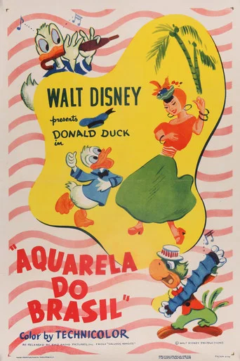 Movie poster for Aquarela do Brasil (1942)