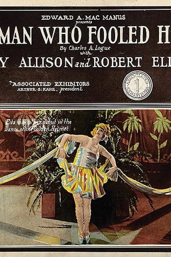 Movie poster for The Woman Who Fooled Herself (1922)