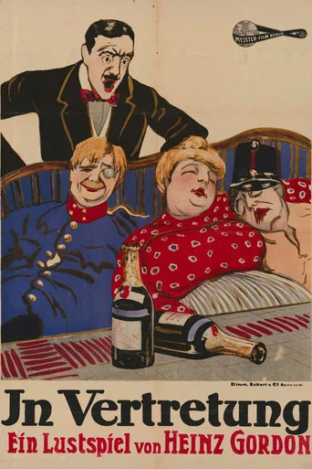 Movie poster for In Vertretung (1913)