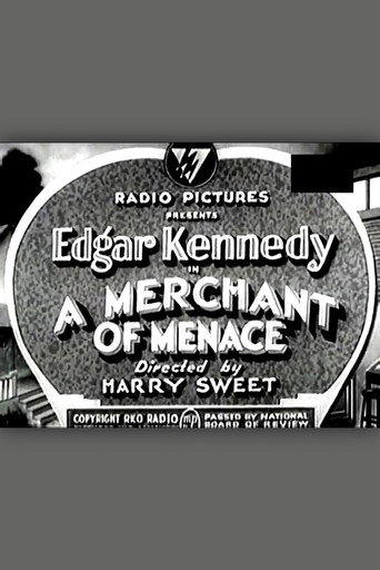 Movie poster for A Merchant of Menace (1933)