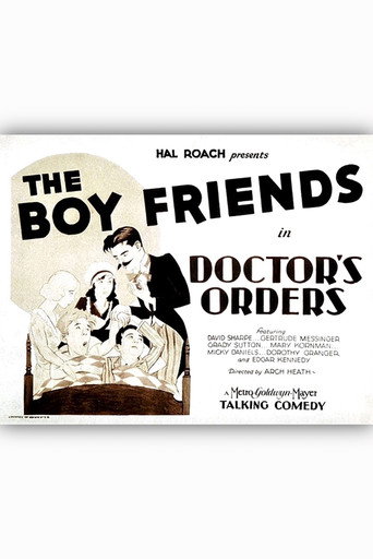 Movie poster for Doctor's Orders (1930)