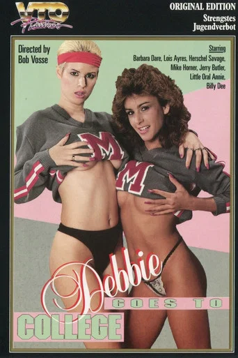 Movie poster for Debbie Goes to College (1986)
