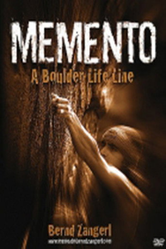 Movie poster for Memento - A Boulder Life Line (2006)