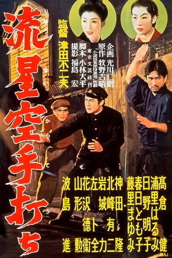 Movie poster for Meteor Karate Strike (1956)